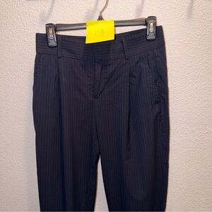 Banana Republic Navy Pinstripe Jean Shorts